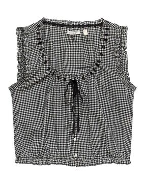 Doen Traveler Top Gingham Size XS